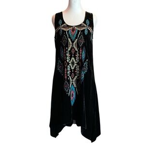 NWOT Johnny Was Velvety Shift Dress